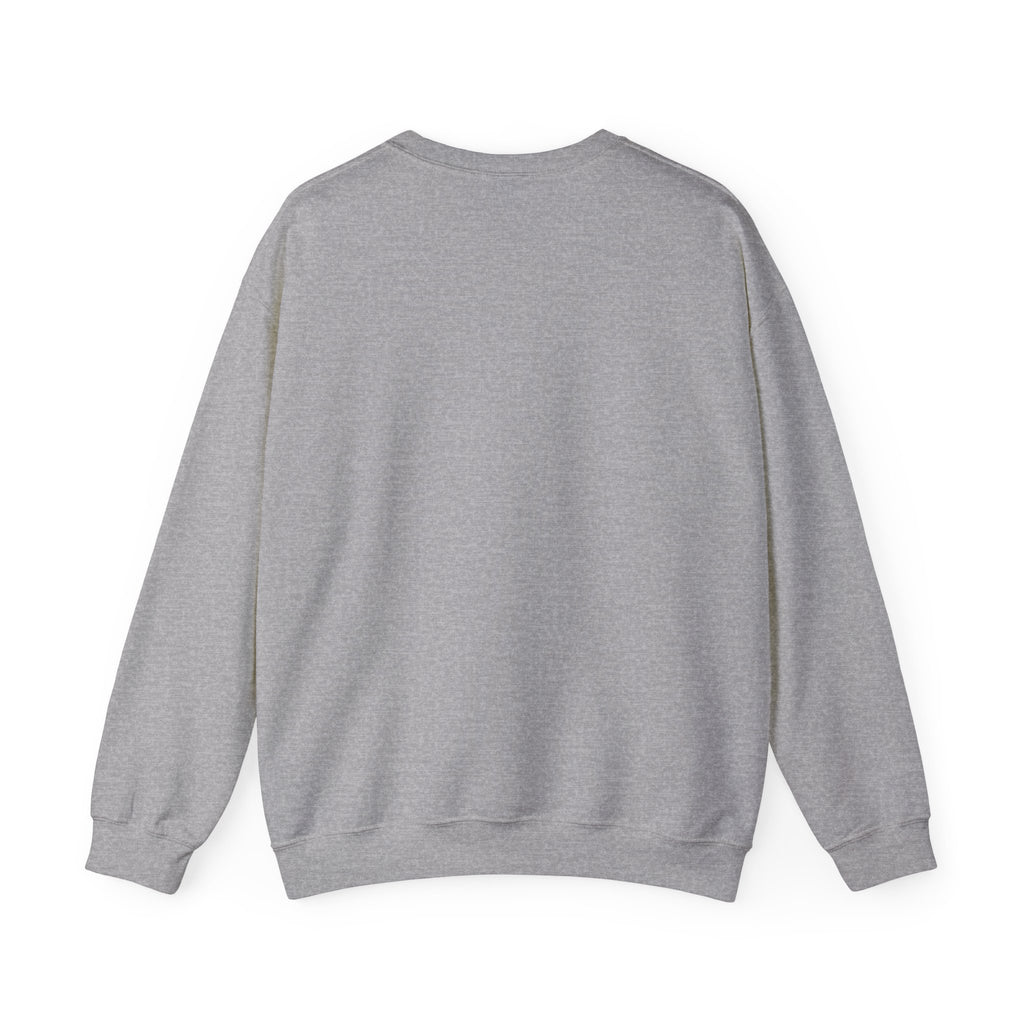 Working From Home Crewneck Sweatshirt — Cozy WFH Dog & Desk Design