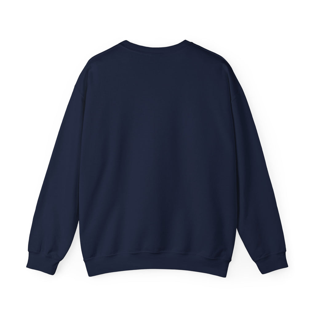 Working From Home Crewneck Sweatshirt — Cozy WFH Dog & Desk Design